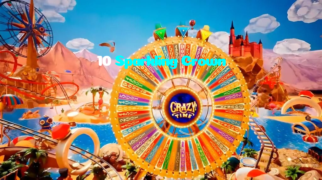 available types of 10 Sparkling Crown bet including pre-match live express and system bets
